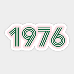 1976 Sticker